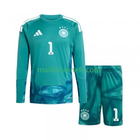 Maillot de Foot Allemagne Oliver Baumann 1 World Cup Gardien Domicile 2026 Manches Longues - Enfant